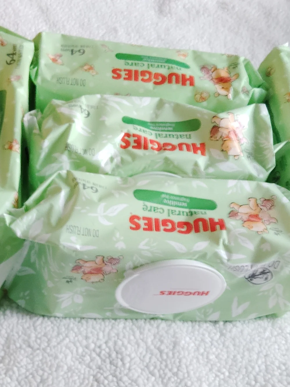 Green Baby Bib Wipes 5-pack – Gentle Cleansing for Mealtime